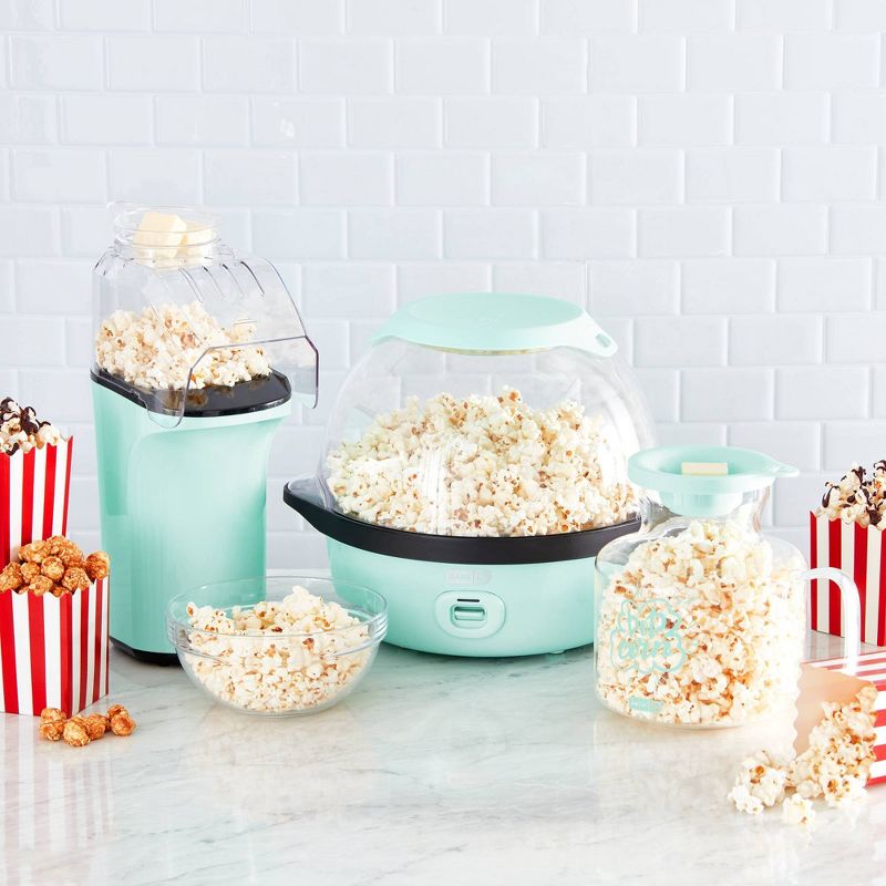 Dash Microwave Popcorn Popper - Aqua