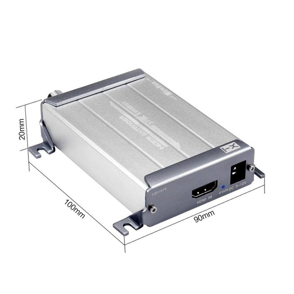 axGear HDMI Over Coax Cable Extender HD 1080P Through RG59 / RG6 Coaxial BNC Wire