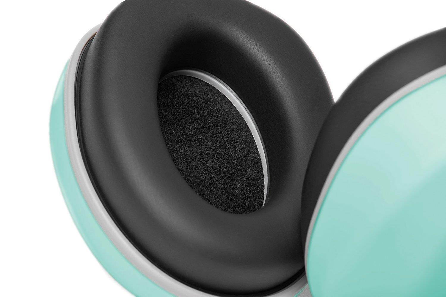 Lucid Audio HearMuffs Baby Hearing Protection (Over-The-Ear Sound Protection Ear Muffs Infant/Toddler/Child) (Spa Green), One Size