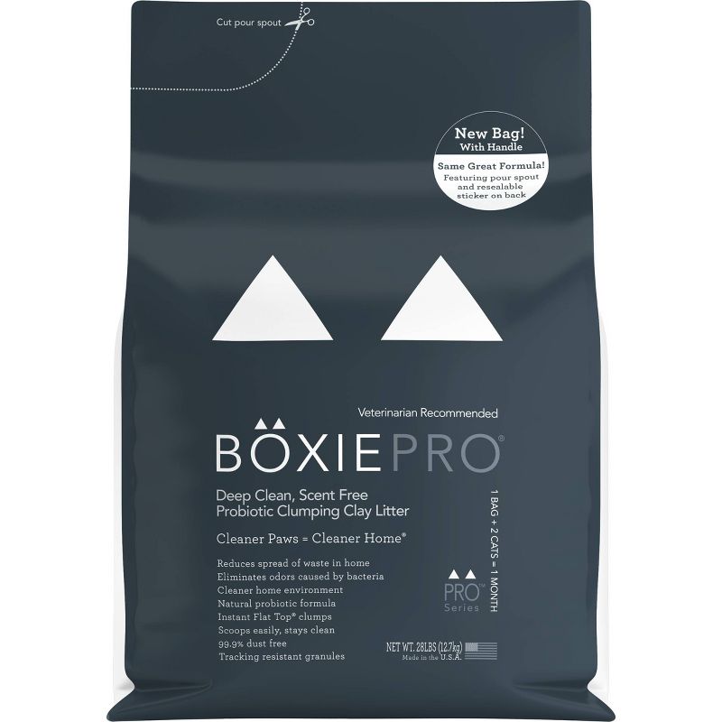 Boxiecat Deep Clean Scent-Free Probiotic Clumping Litter