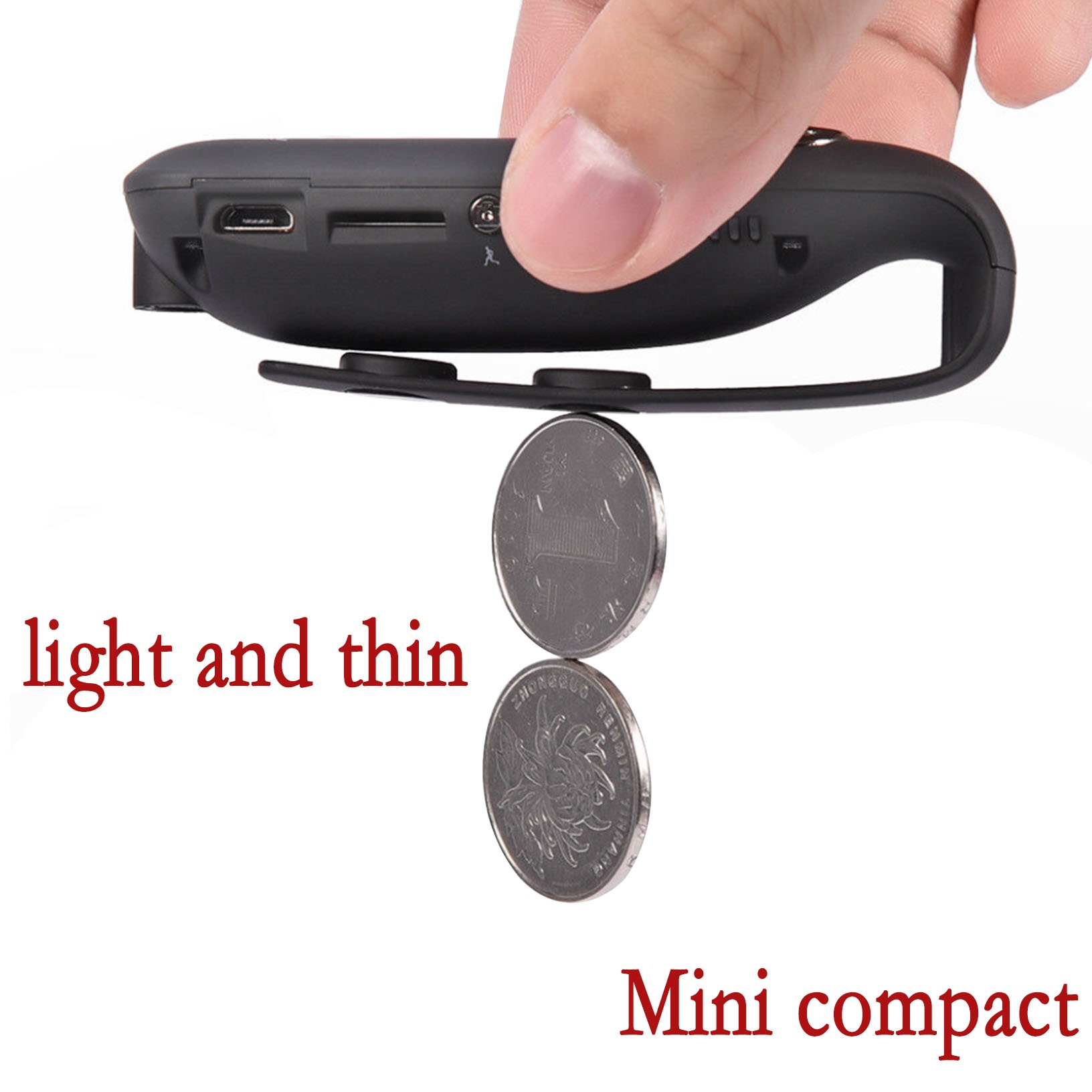 HD 1080P 130&deg; Mini Camcorder Dash Cam Police Body Motorcycle Bike Motion Camera