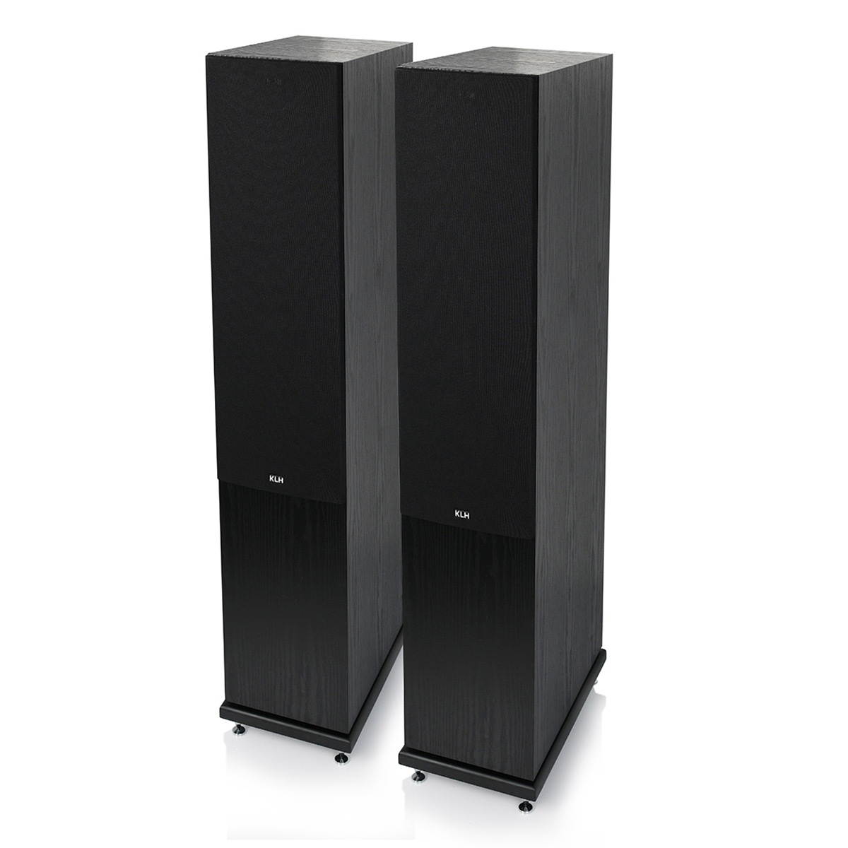 KLH Concord 2-Way Floor Standing Speakers - Pair (European Walnut)