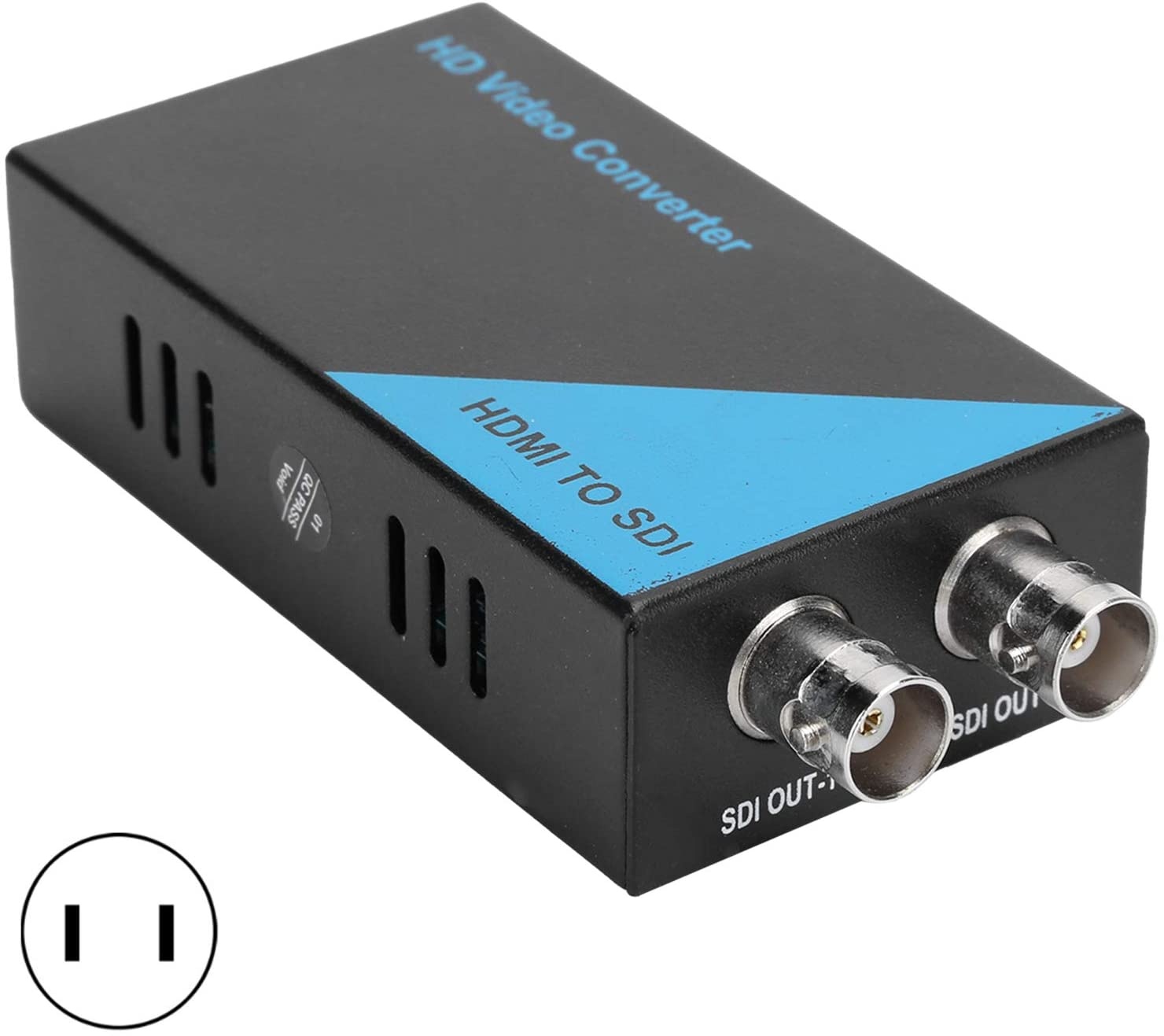 DAUERHAFT HDMI HDMI to SDI Convertor 2?Port Output SDI HDMI to SDI Converter Adapter Support 3G SDI(U.S. regulations)