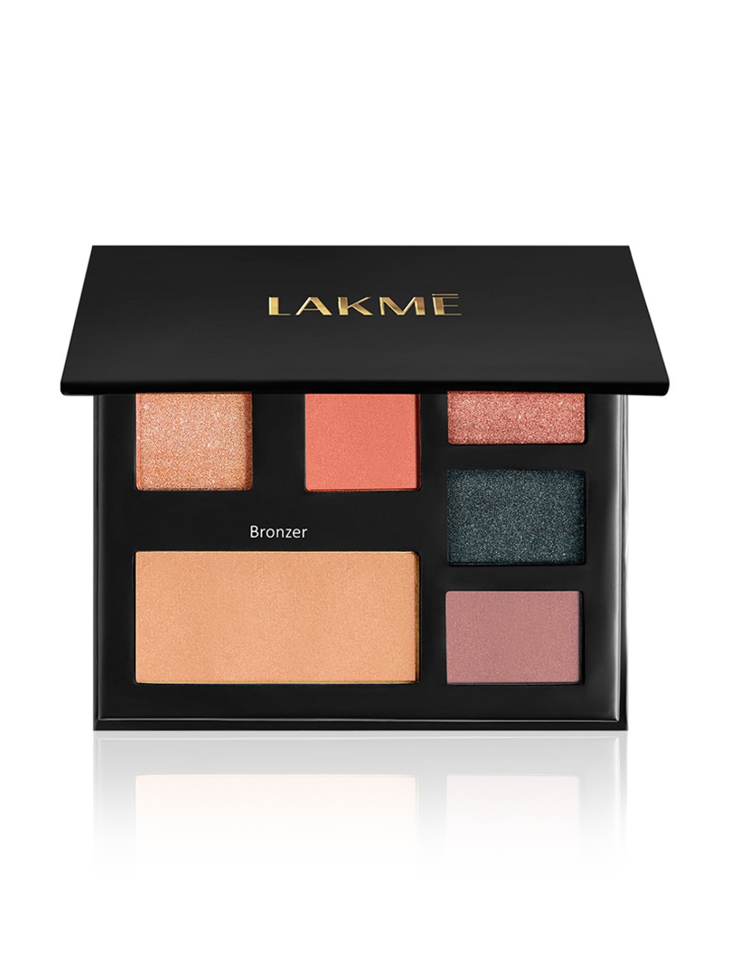 Lakme Glitterati 4-In-1 Face Palette Night Diva - 14 gm