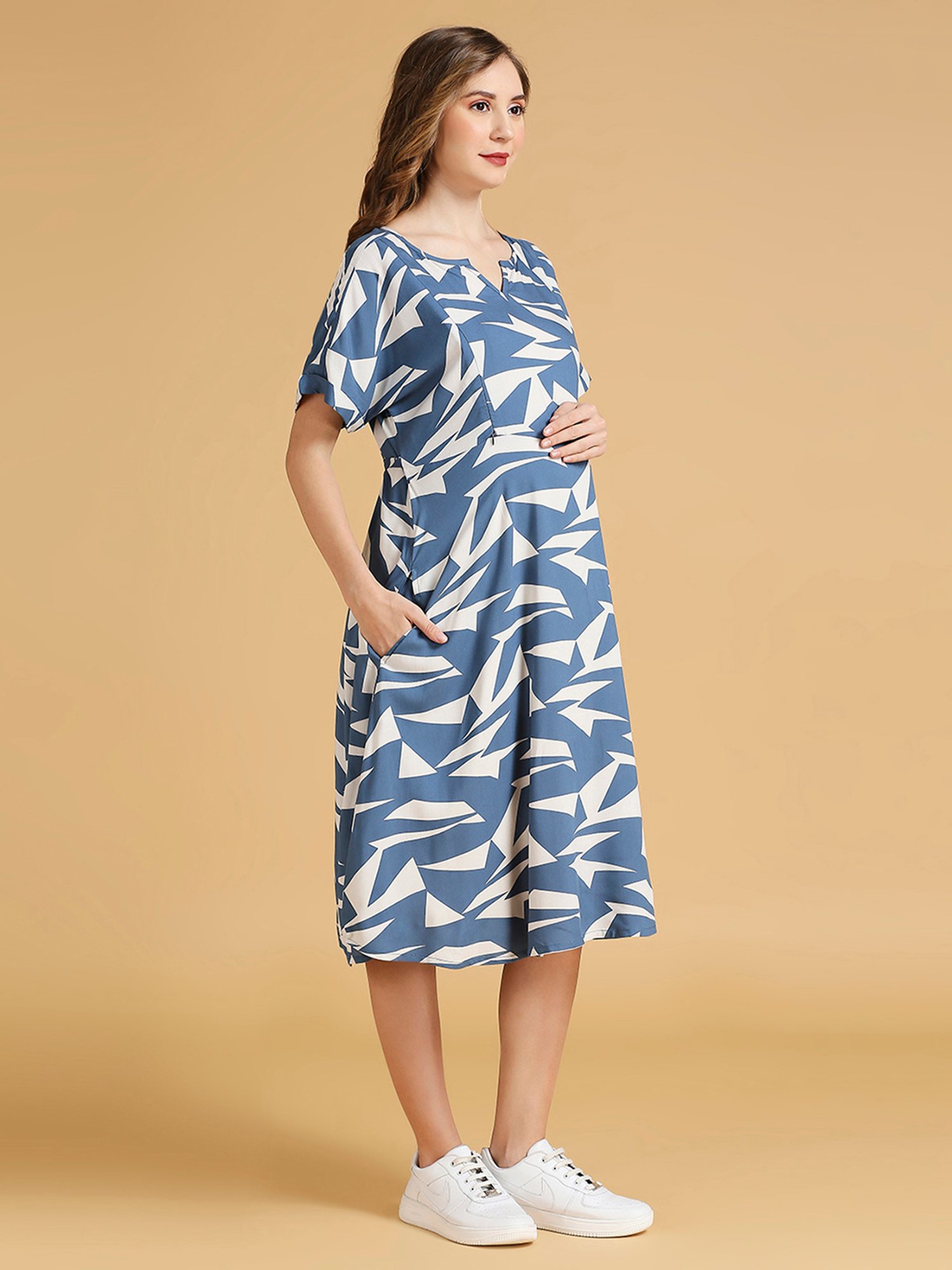 KOI SLEEPWEAR White Maternity Leggings