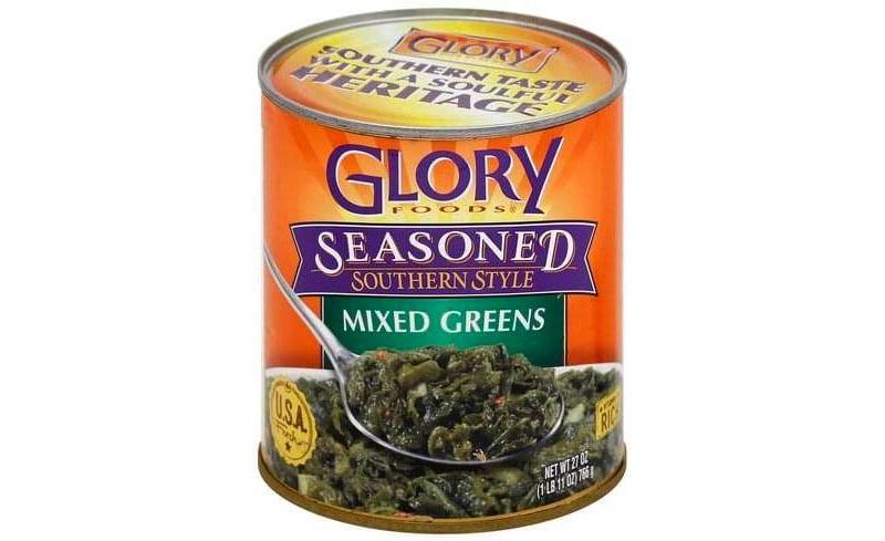 Glory Foods Seasoned Southern Style Mixed Greens 27oz