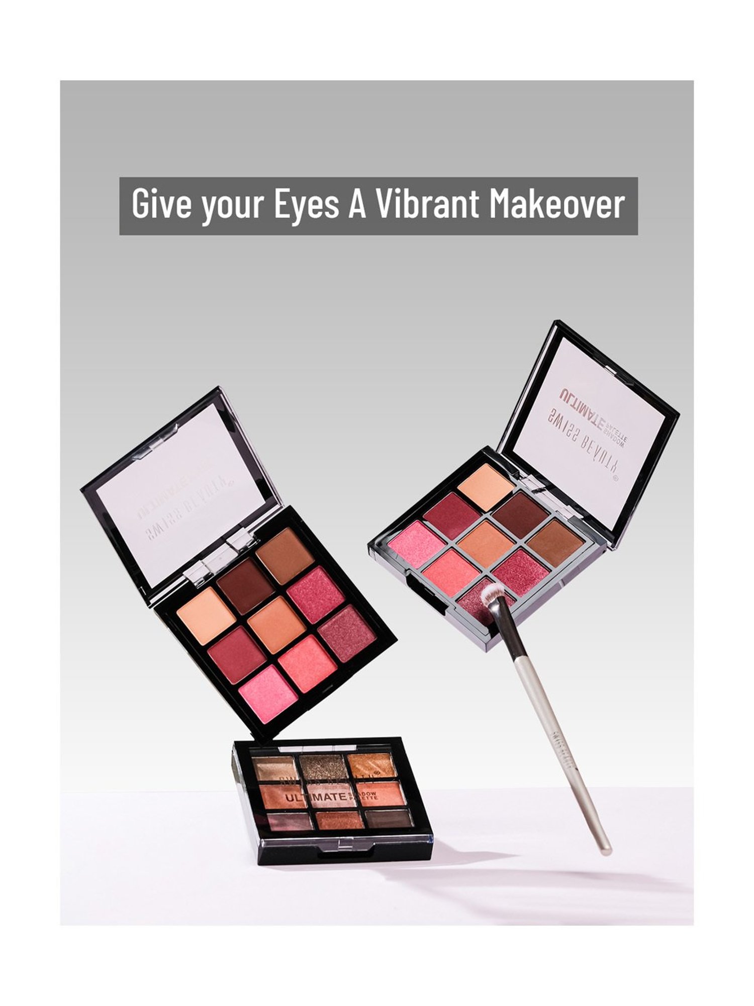 SWISS BEAUTY Ultimate Eyeshadow Palette Shade 2 - 6 gm
