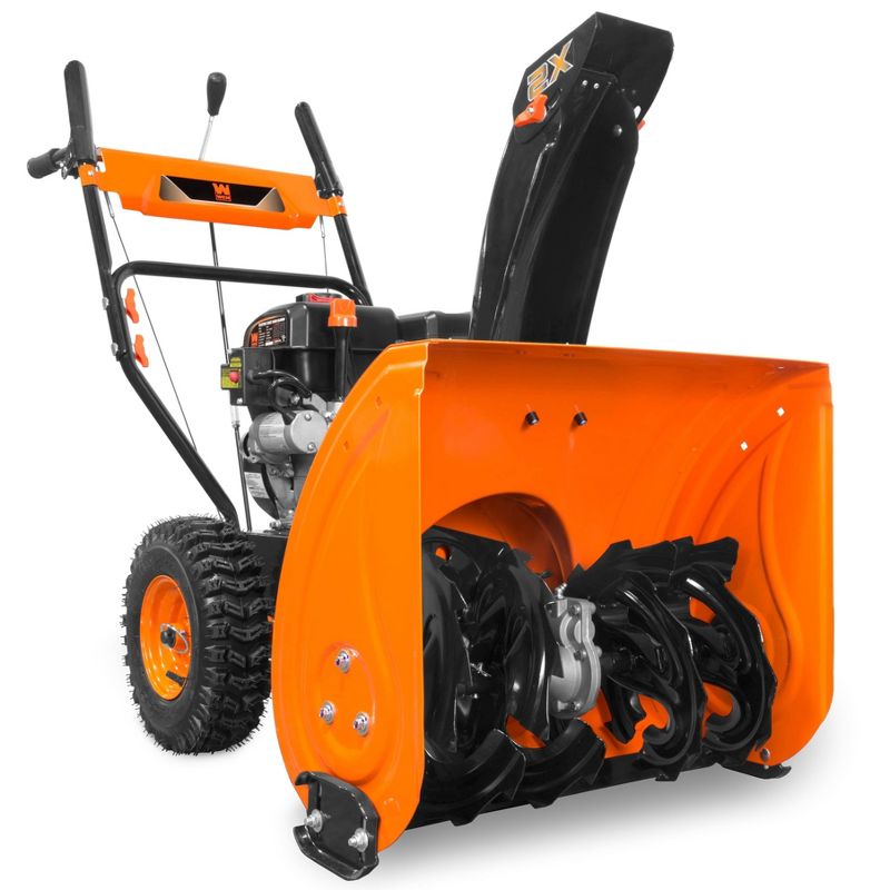 WEN SB24E 24" 212cc Two-Stage Self-Propelled Gas-Powered Snow Blower with Electric Start