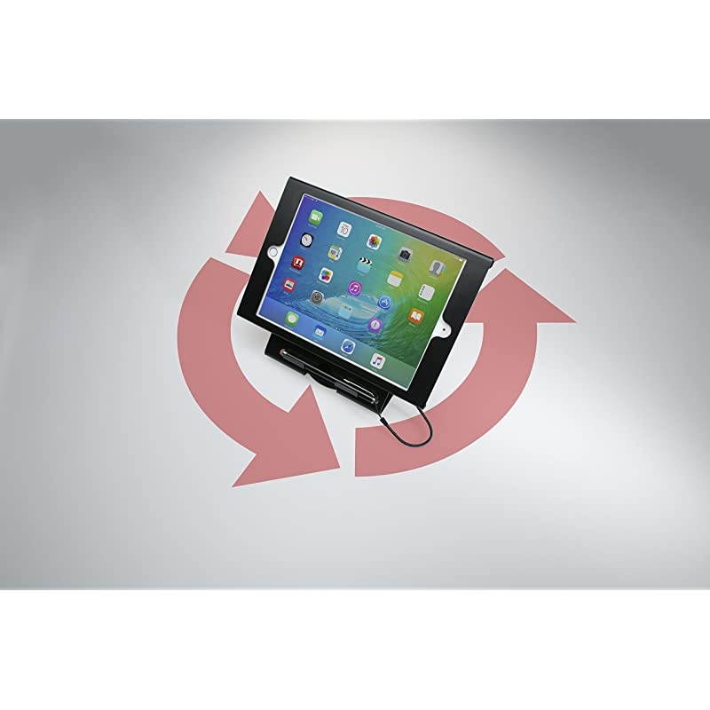 PADDSCK Dual Security Compact Kiosk for iPad 2017 iPad Air and iPad Pro 97 iPad gen 24