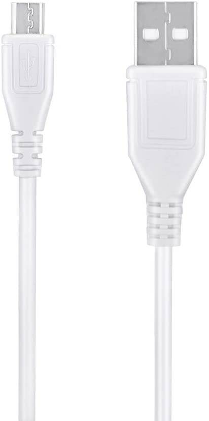ABLEGRID 5ft White Micro USB Charging Cable Cord for SweetLF SWS7105 Waterproof Electric Shaver