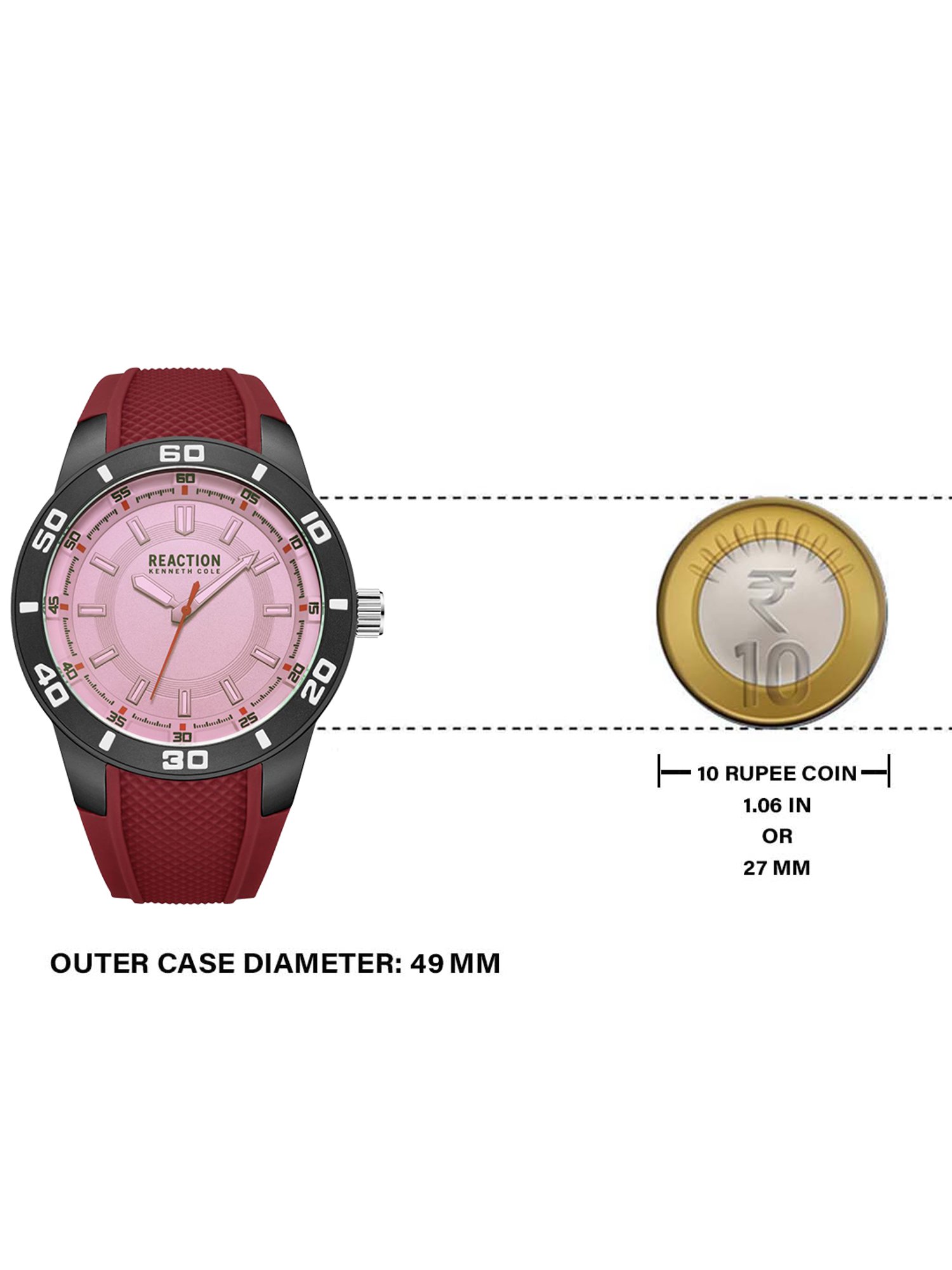 Reaction Kenneth Cole KRWGM9006202 Analog Watch for Men