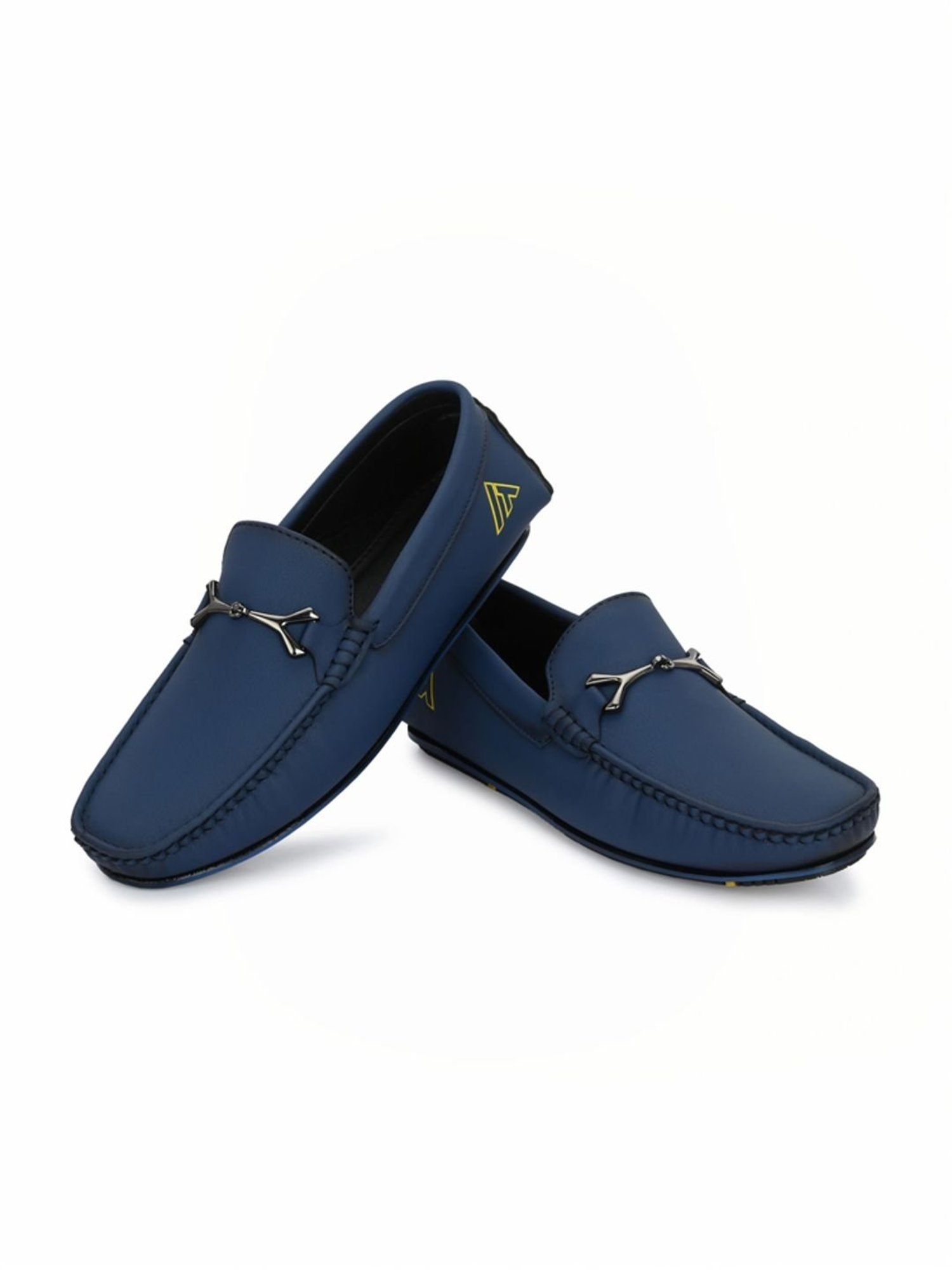 Alberto Torresi Men's Blue Casual Loafers