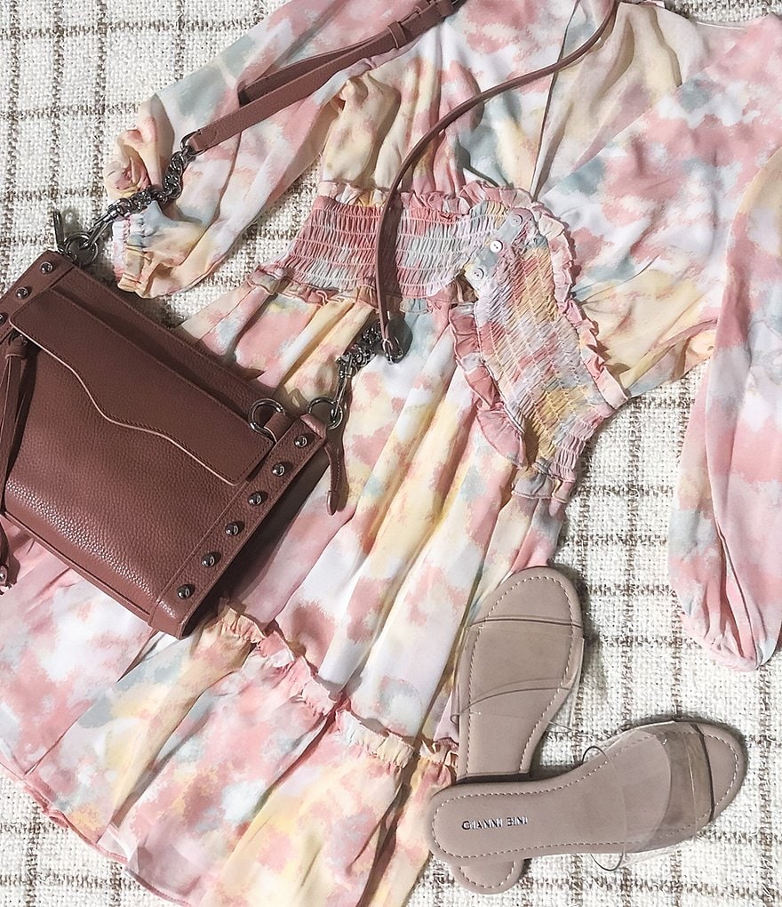 Gianni Bini Lottee Clear Vinyl Slides