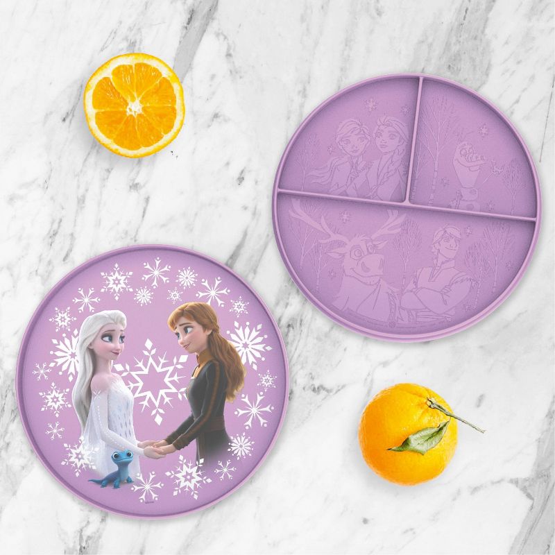 Nuby Sectioned Silicone Feeding Mat - Blue