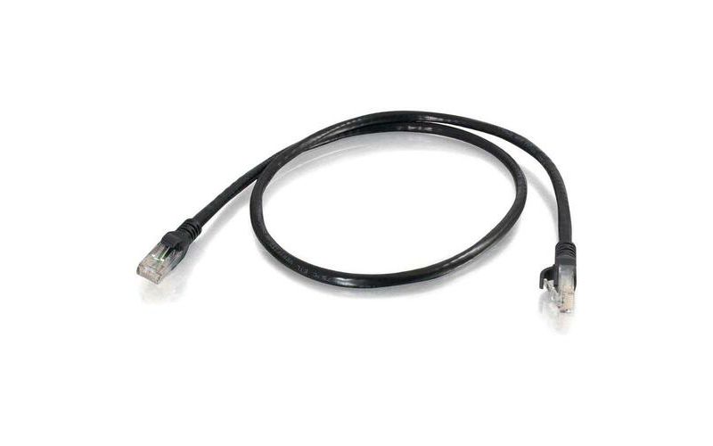 C2G 50 ft Cat6 Snagless Unshielded (UTP) Network Patch Cable (TAA) - Black - Category 6 for Network Device - RJ-45 Male - RJ-45 Male -TAA Compliant