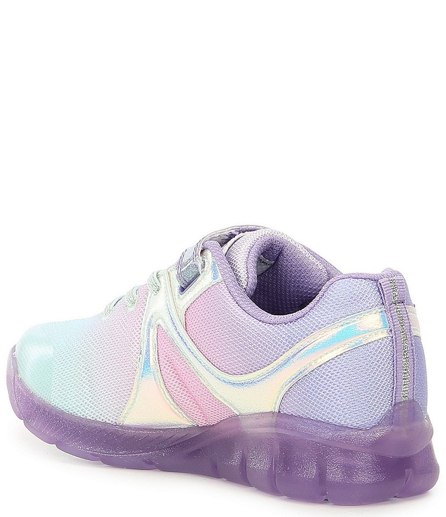 Stride Rite Girls' Pur Lighted Mermaid Made2Play Washable Sneakers (Youth)