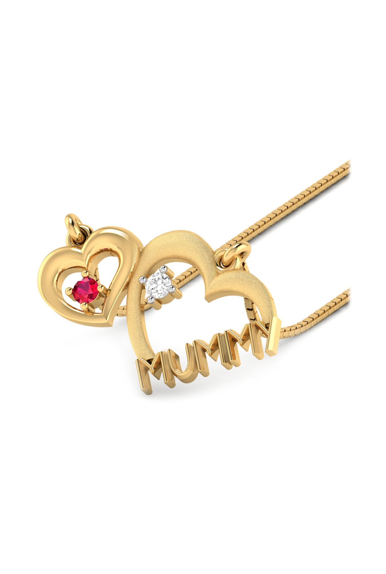 PC Jeweller Liba 22 kt Gold Pendant without Chain