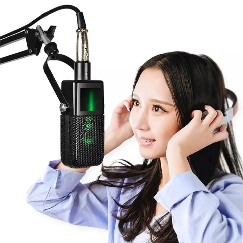 MK 800 Condenser Audio 3.5mm Wired Studio Microphone Vocal Recording Karaoke Microphone Mic For Computer BM800 Updated Mikrofon