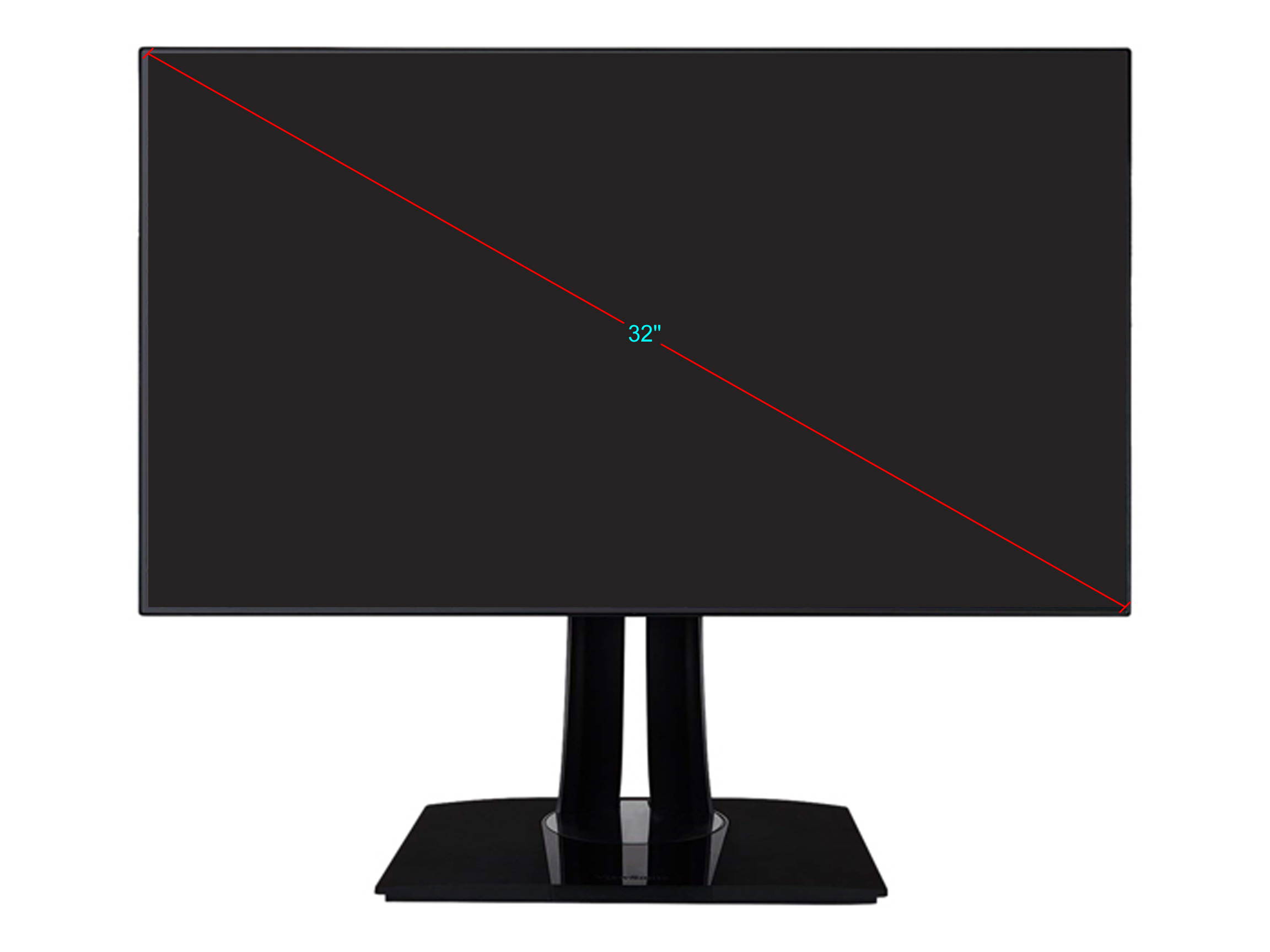 ViewSonic VP2768a 27" 2560 x 1440 (2K) 60 Hz HDMI, DisplayPort, RJ45, USB Height Adjustable IPS Monitor