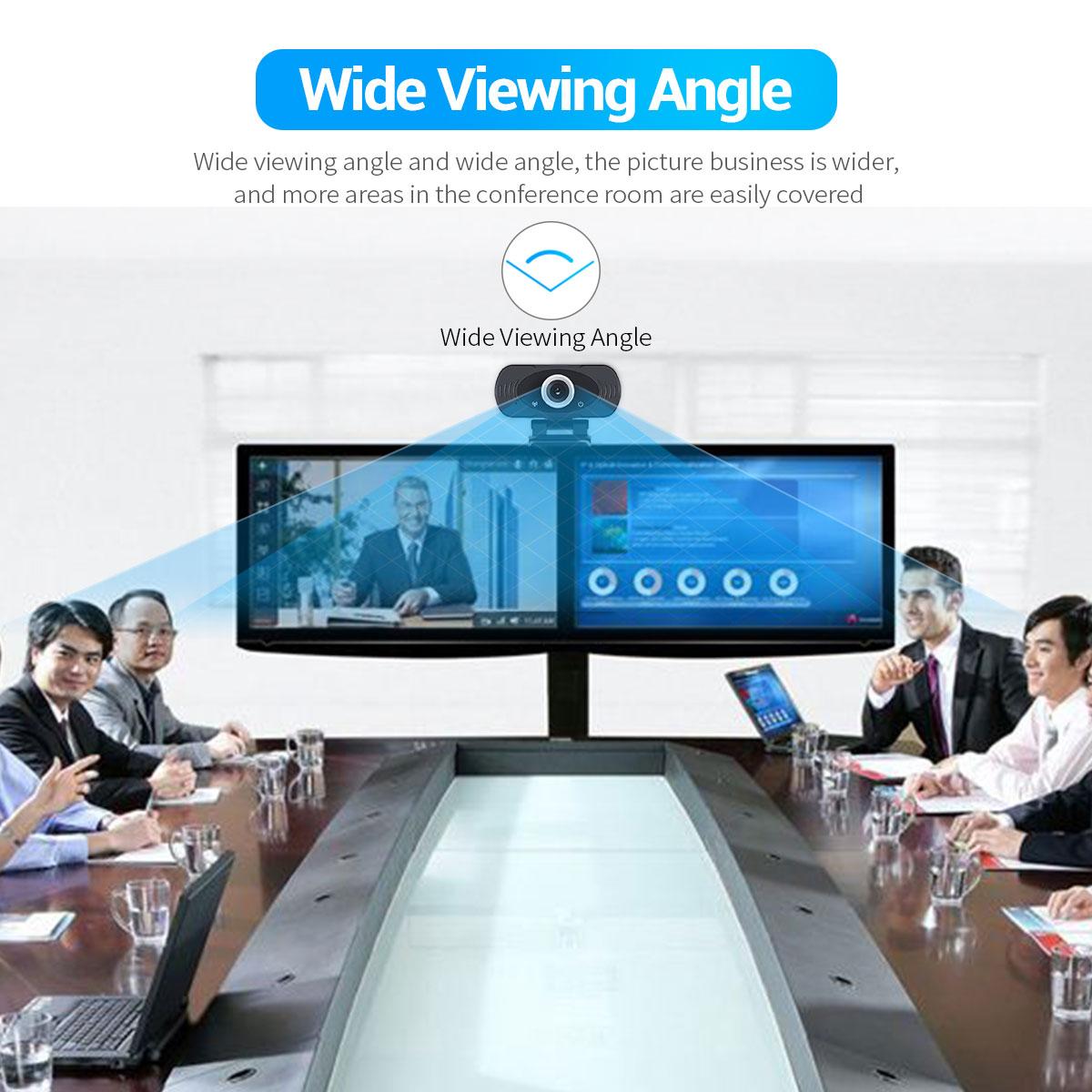 2MP USB Webcam Video Recording Camera Online Class Conference Video Chats H.264 WEB02