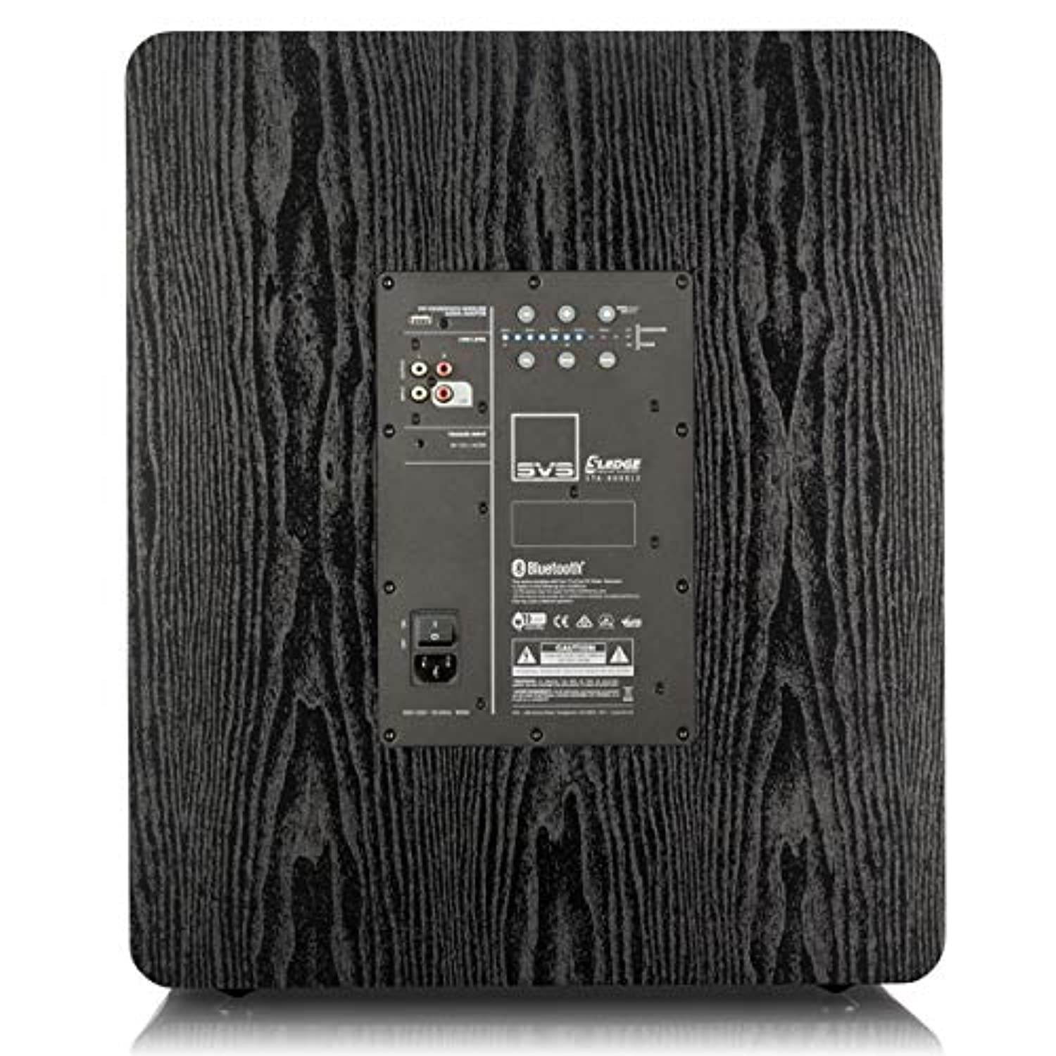 SVS PB-3000 13-inch Subwoofer with 800W RMS, 2,500W Peak Power, and DSP Control App - (Pair) Premium Black Ash (PB3000BPR)