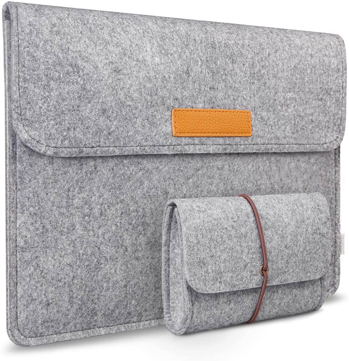 Inateck Felt 15 -15.4" MacBook Pro Sleeve Case Ultrabook Netbook Bag with Pocket