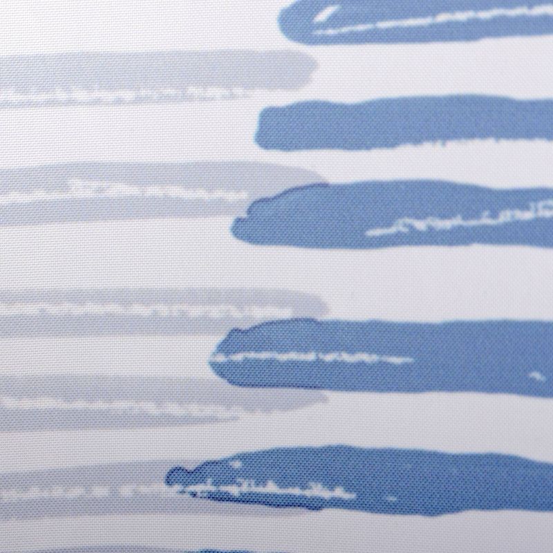 Positive Vibes Shower Curtain Blue/White - Moda at Home