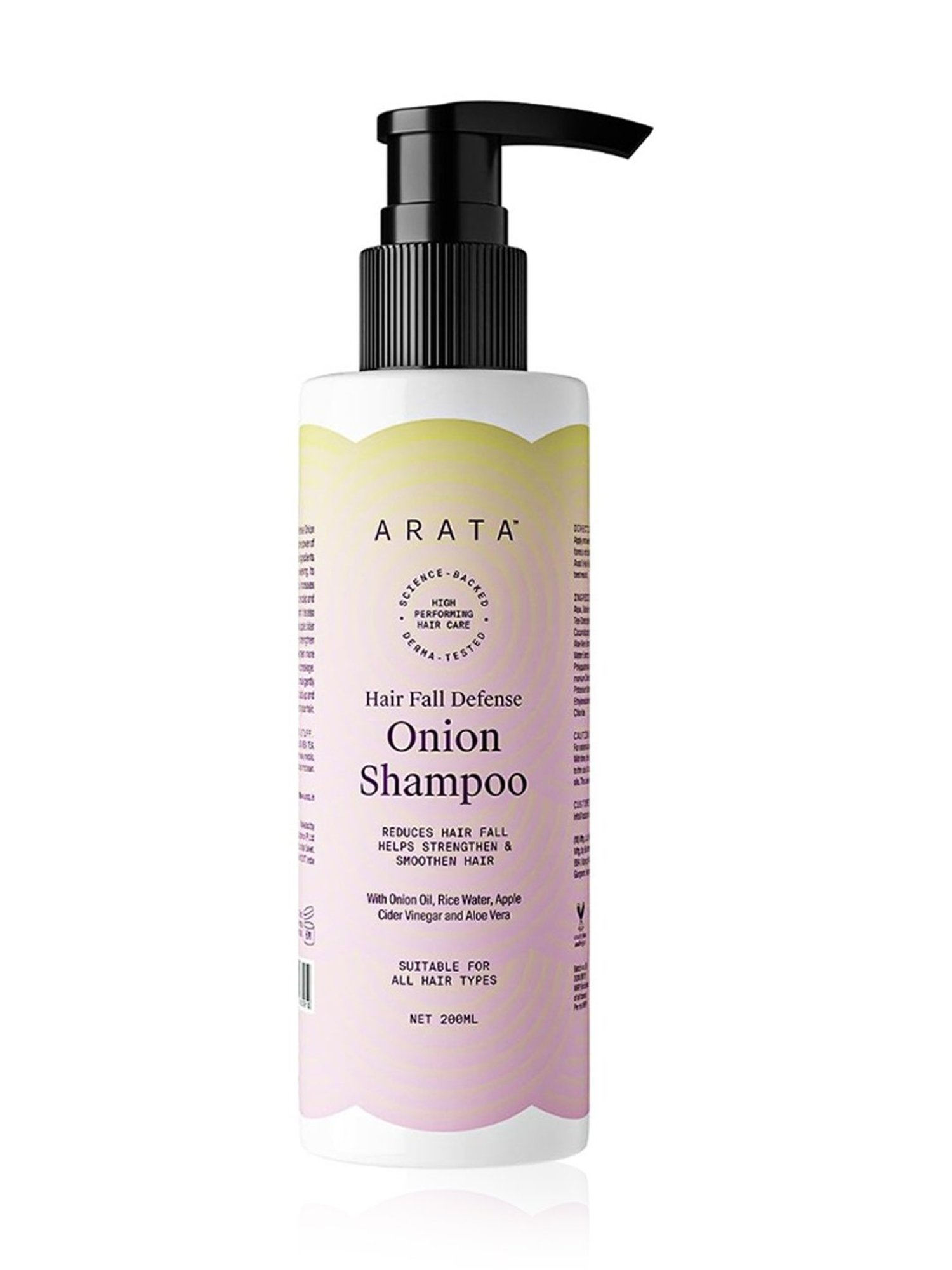 Arata Hair Fall Defense Onion Shampoo - 200 ml