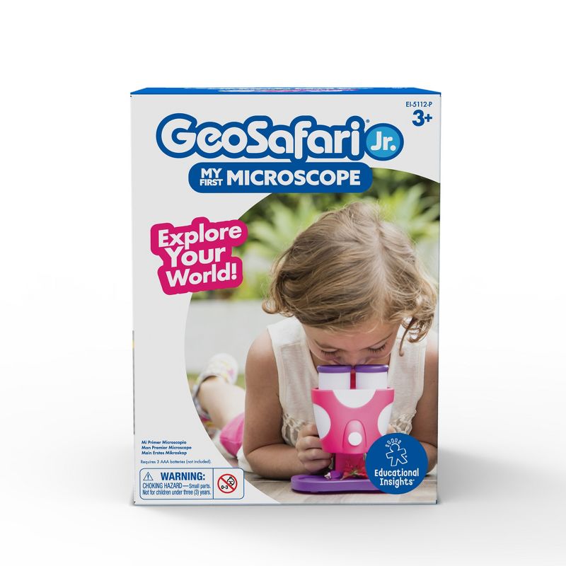 Educational Insights GeoSafari Jr. My First Microscope - Pink