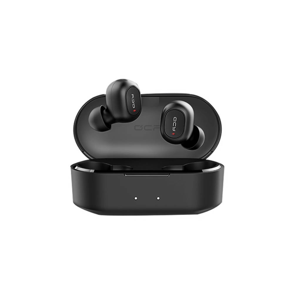 Global Version Xiaomi QCY T2C TWS BT Wireless Earphones with Dual Microphone 800mAh Charging Box Stereo BT Headsets Sports Running Mini Earbuds