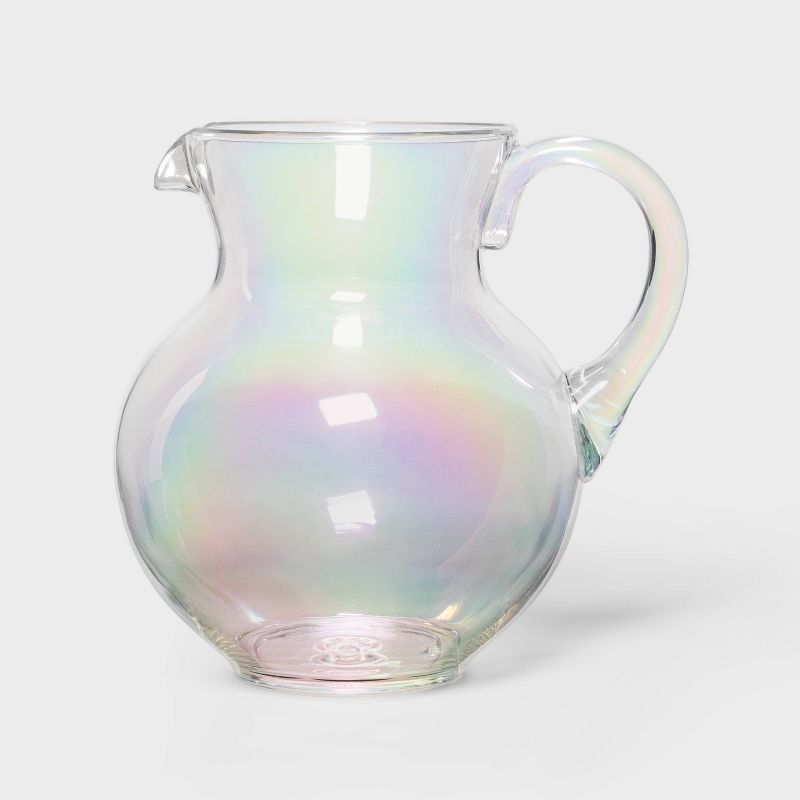 96oz Plastic Iridescent Margarita Beverage Pitcher - Sun Squad™