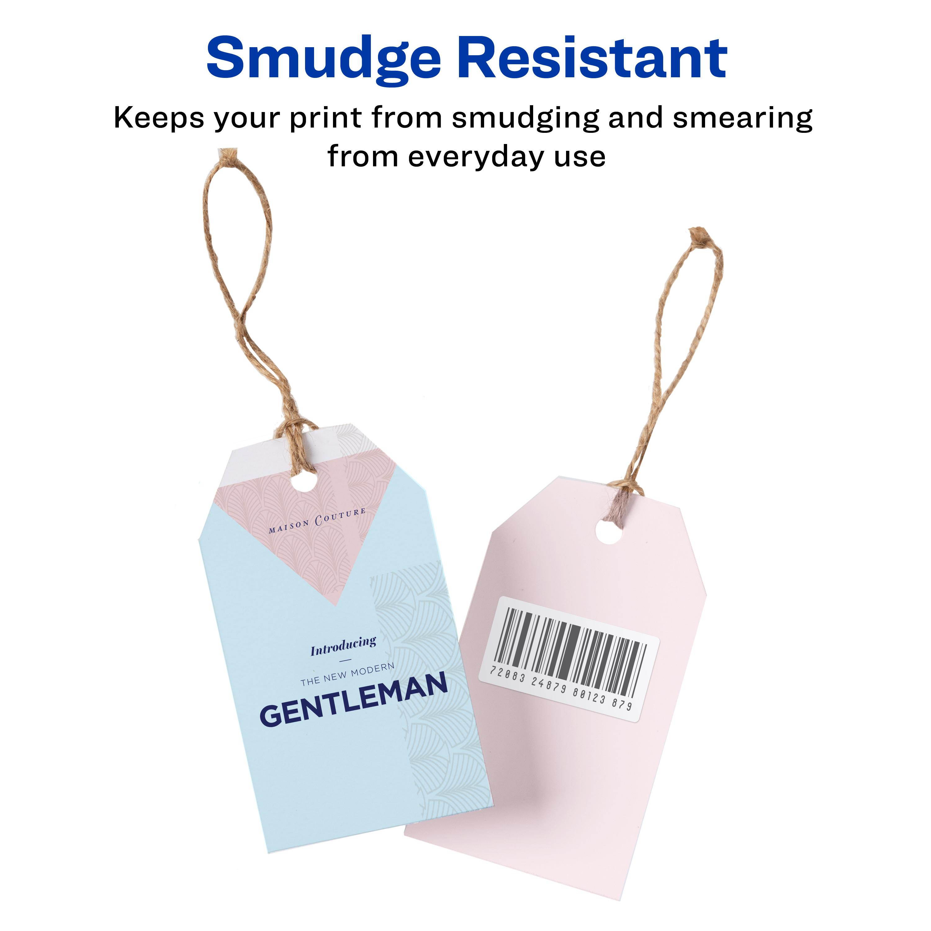 Avery Thermal Roll Labels, 1" x 2-1/8", 500 Labels/Roll-4 Rolls (4185)