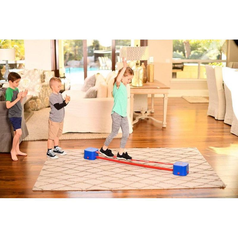 Playzone-Fit Balance Blox Slackline Kit Indoor/Outdoor Balance Beam for Kids' Active Play