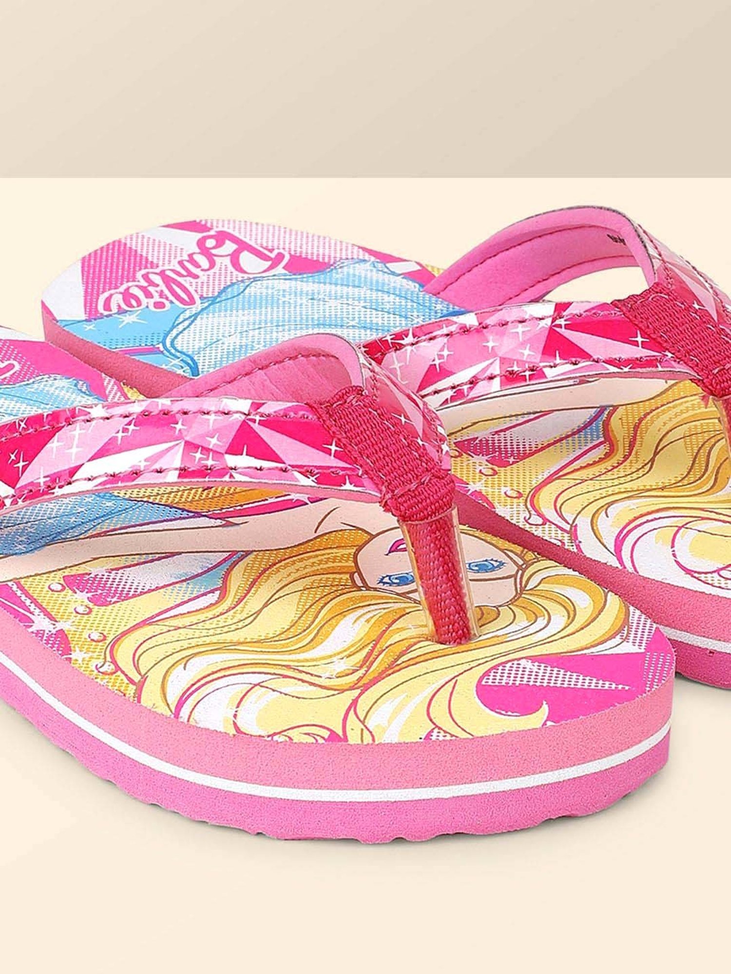 Passion Petals Kids Pink Sling Back Clogs