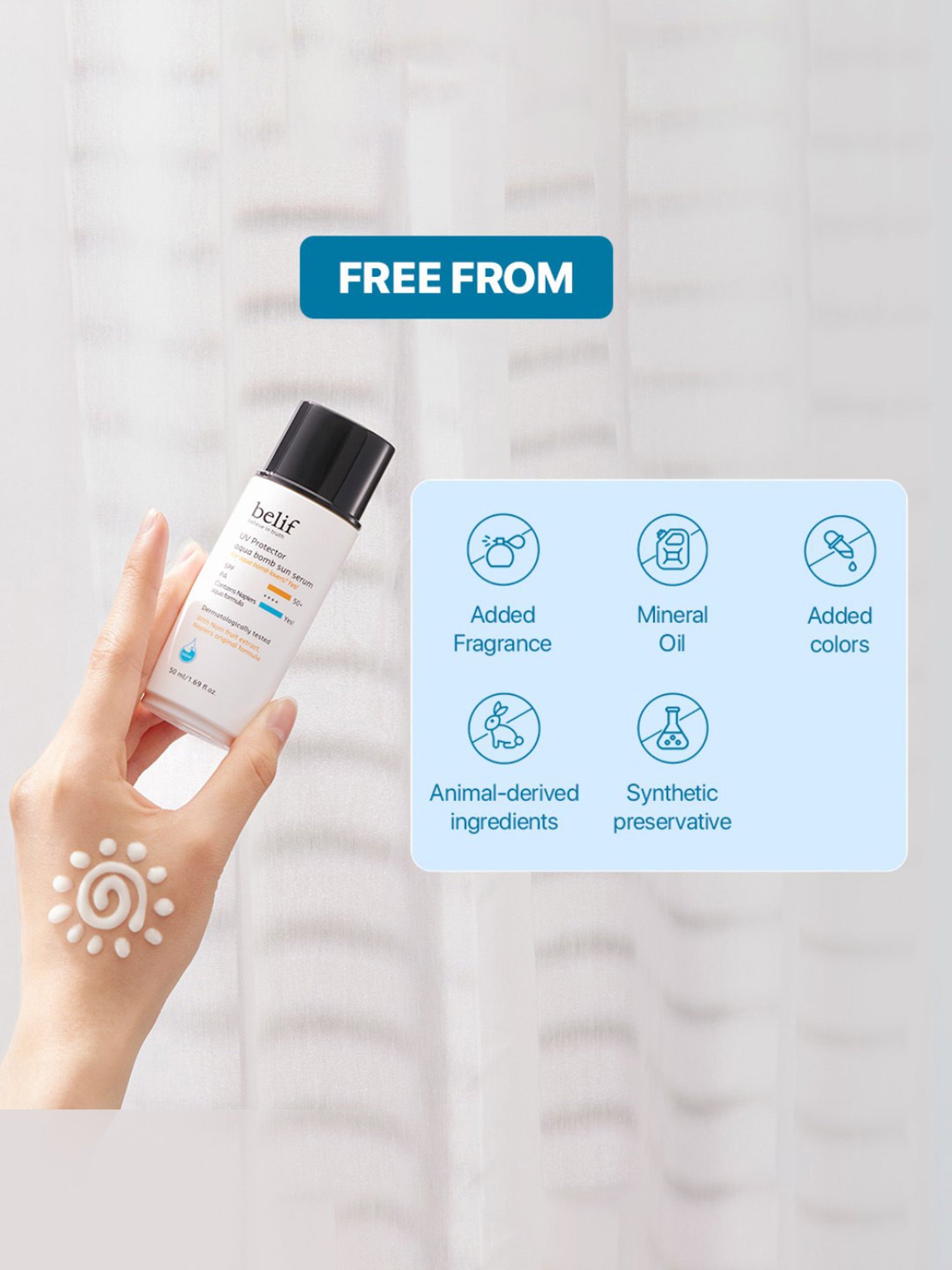 Belif UV Protector Aqua Bomb Sun Serum - 50 ml