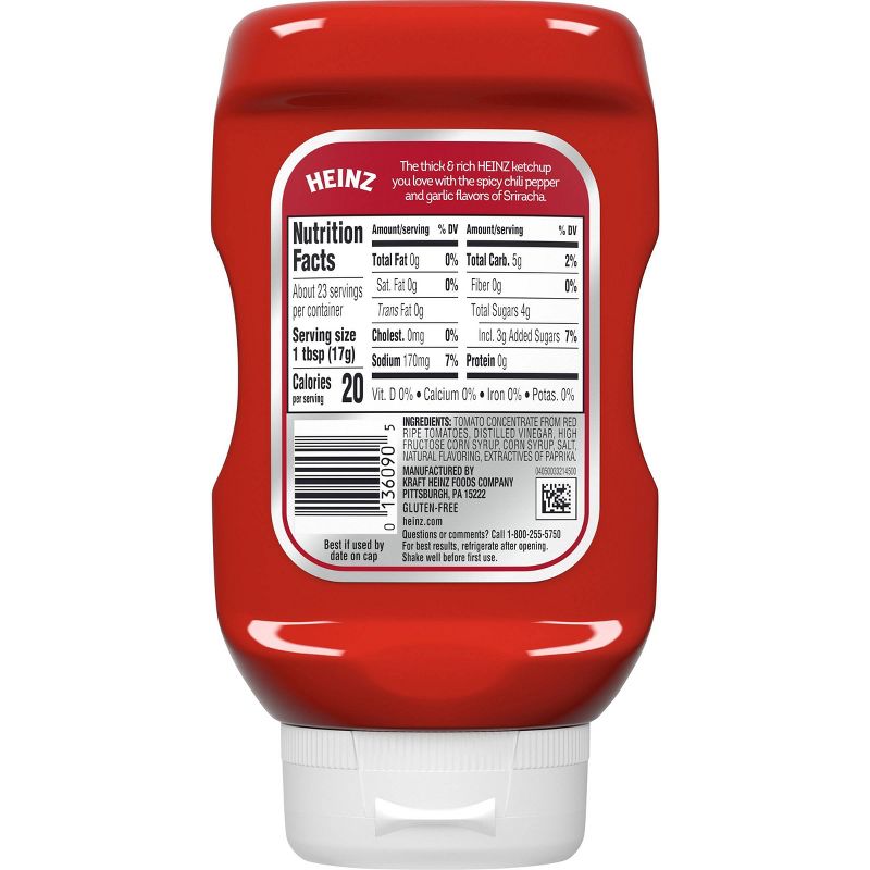 Heinz Sriracha Tomato Ketchup - 14oz