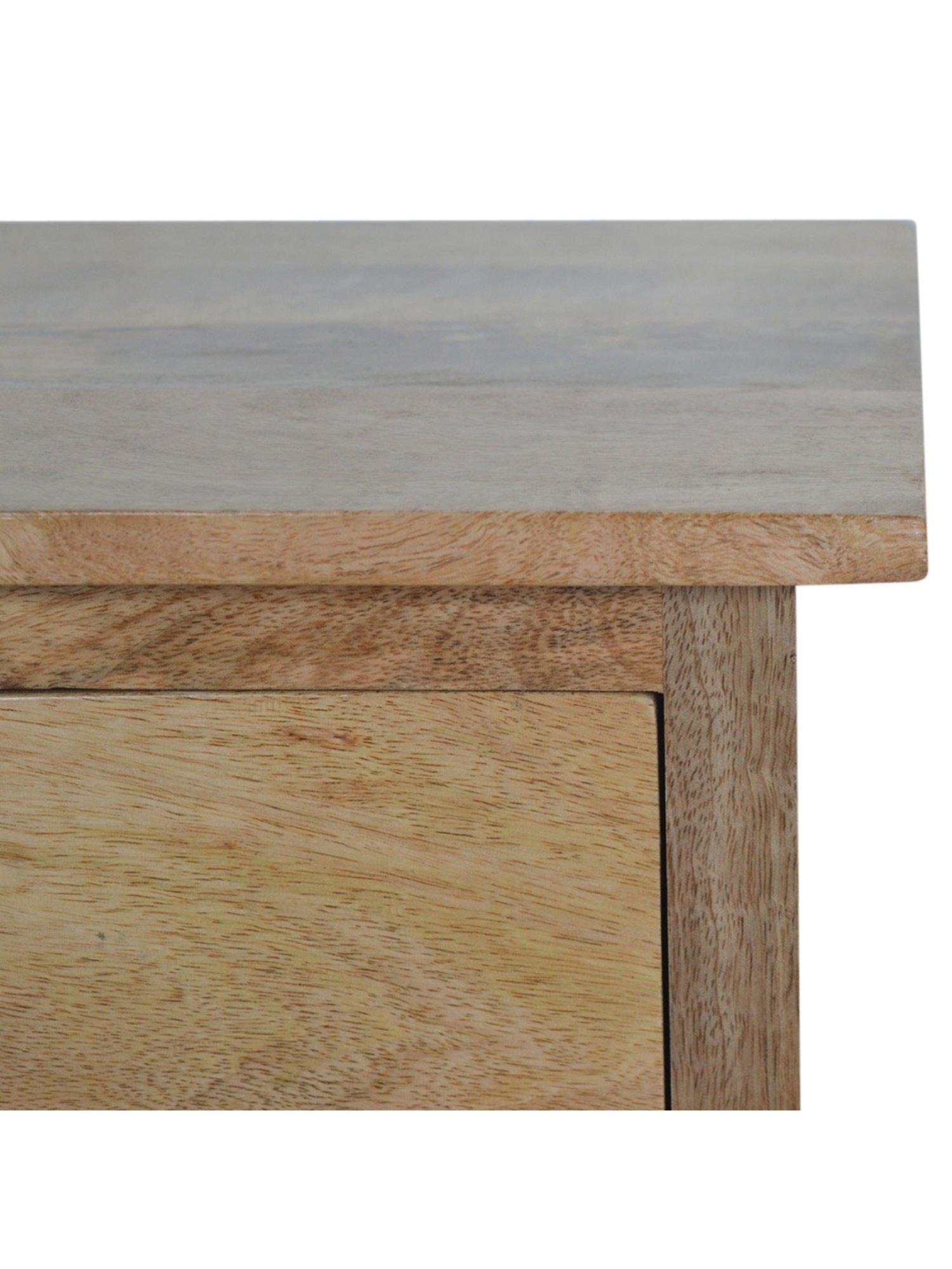 Sleepyhead Ally Teak Brown Sheesham Wood Bedside Table