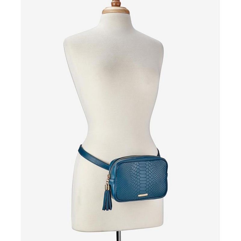 GiGi New York Blue Kylie Belt Bag