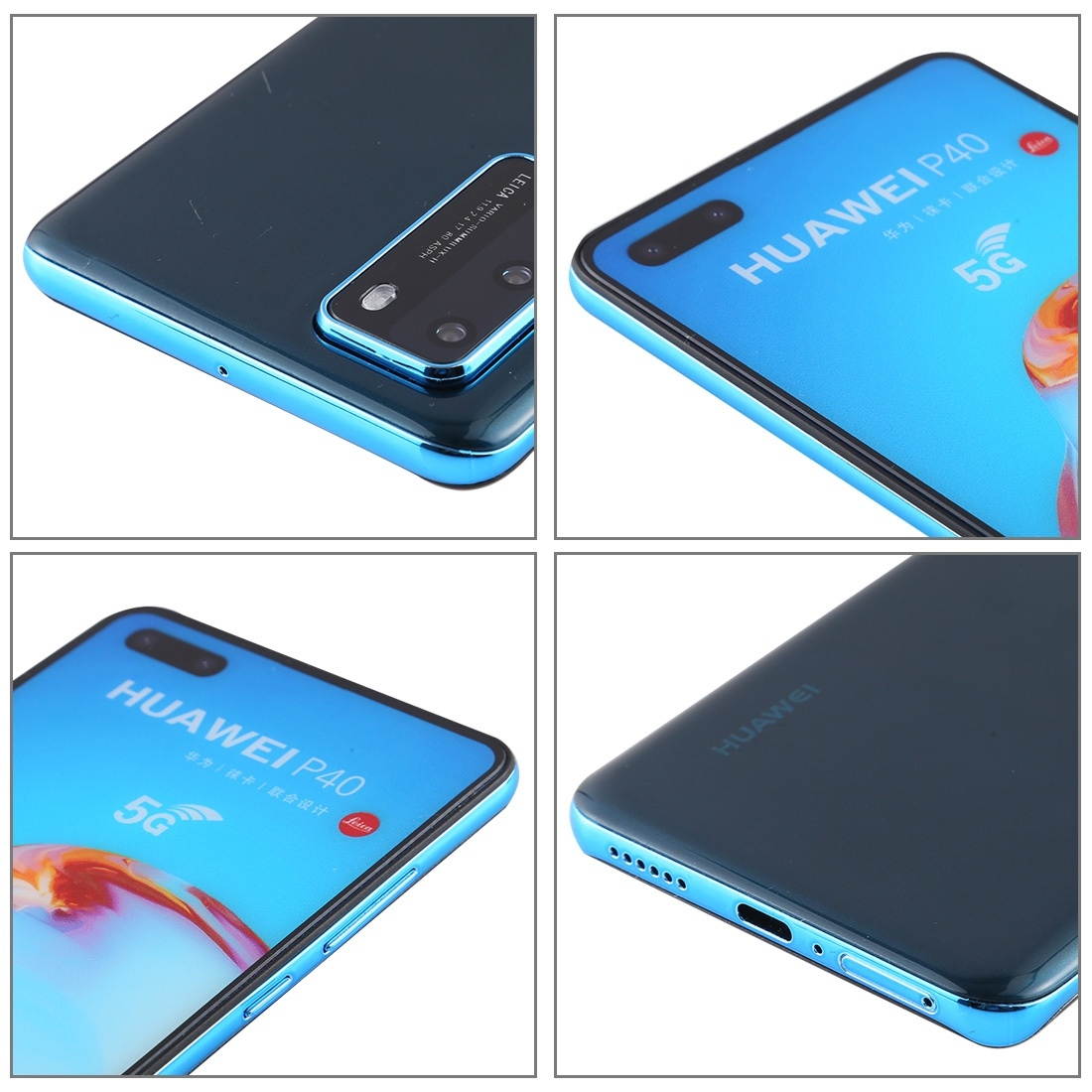 Color Screen Non-Working Fake Dummy Display Model for Huawei P40 5G(Gold)