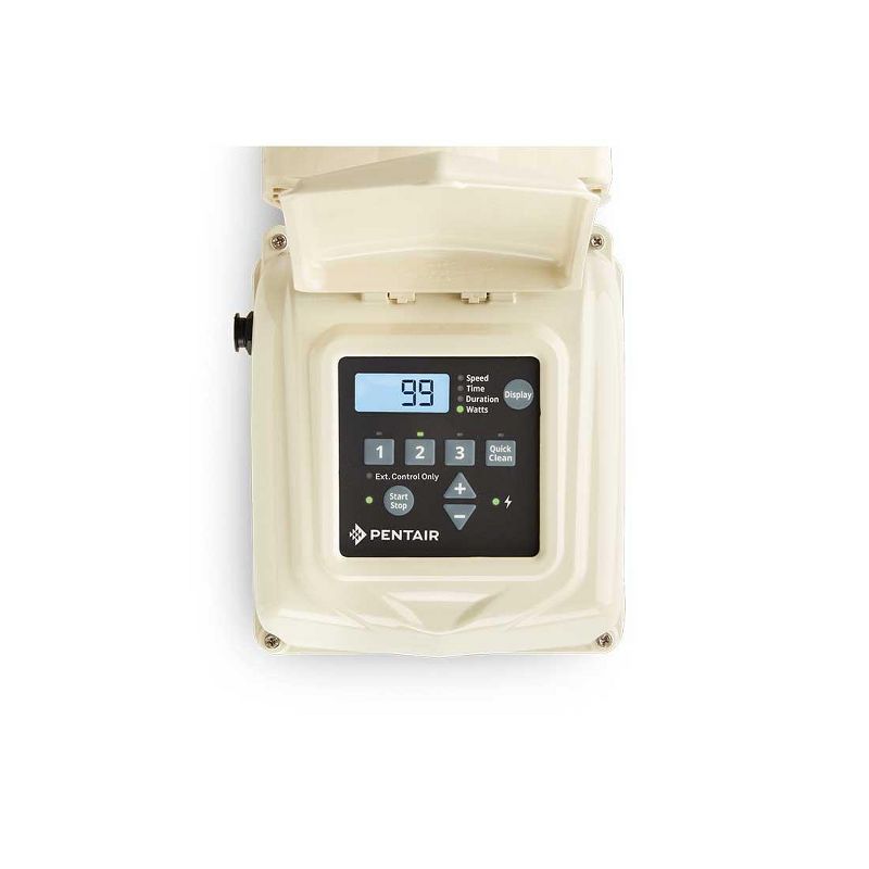 Pentair 342001 SuperFlo VS Variable Speed Energy Efficient Swimming Pool and Spa Pump With Digital Display and Quiet Operation