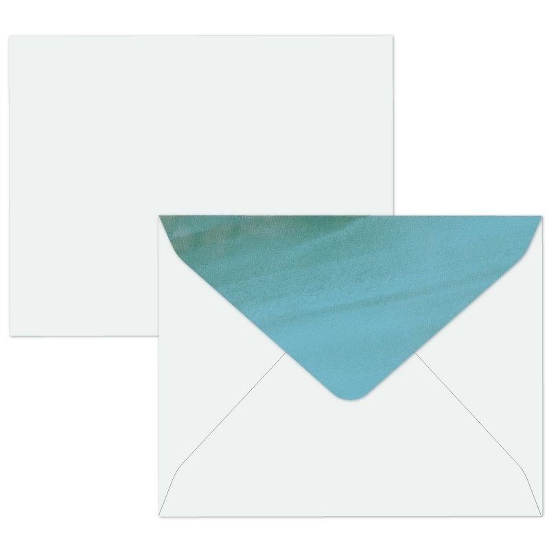 Green Inspired 10ct Foggy Forest Thank You Cards