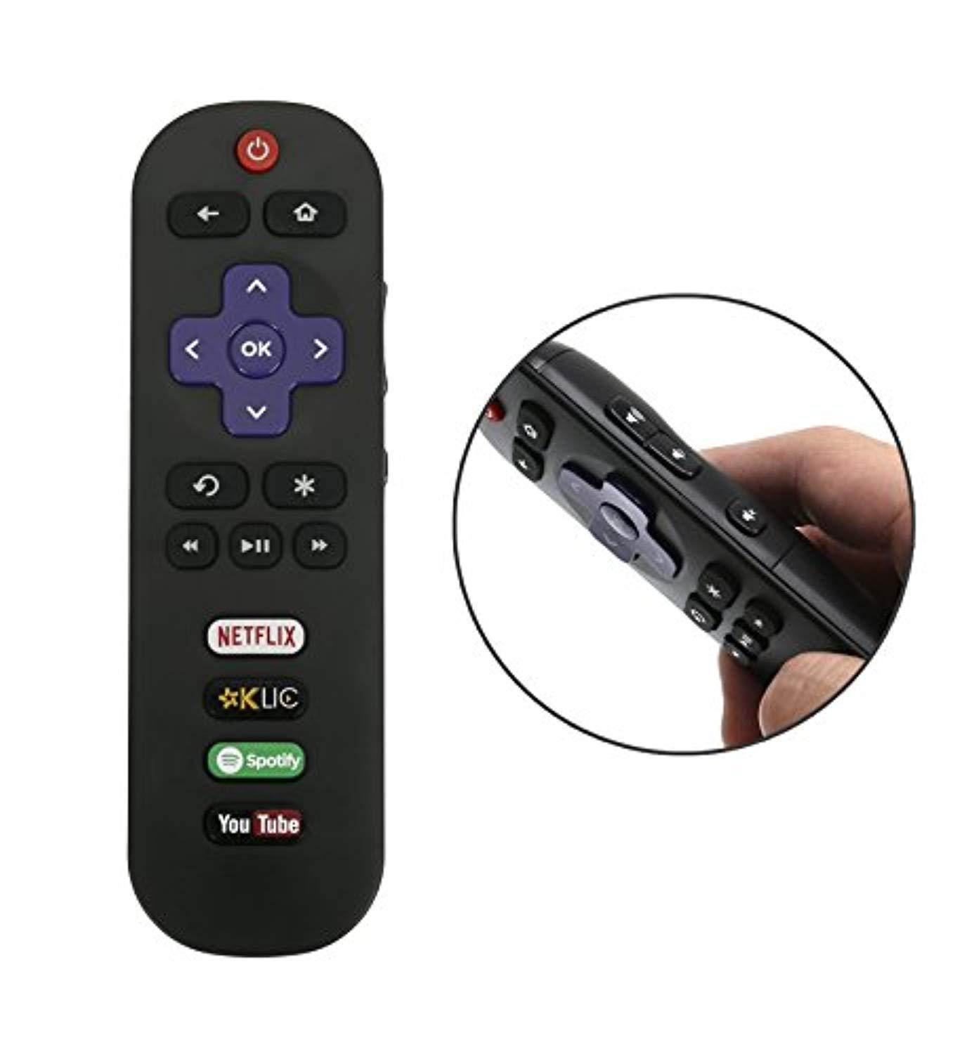 new rc280 remote control replacement fit for tcl roku tv 49s403 55us5800 40fs3800 48fs3750 50fs3800 55fs3750 43fp110 49fp110 40