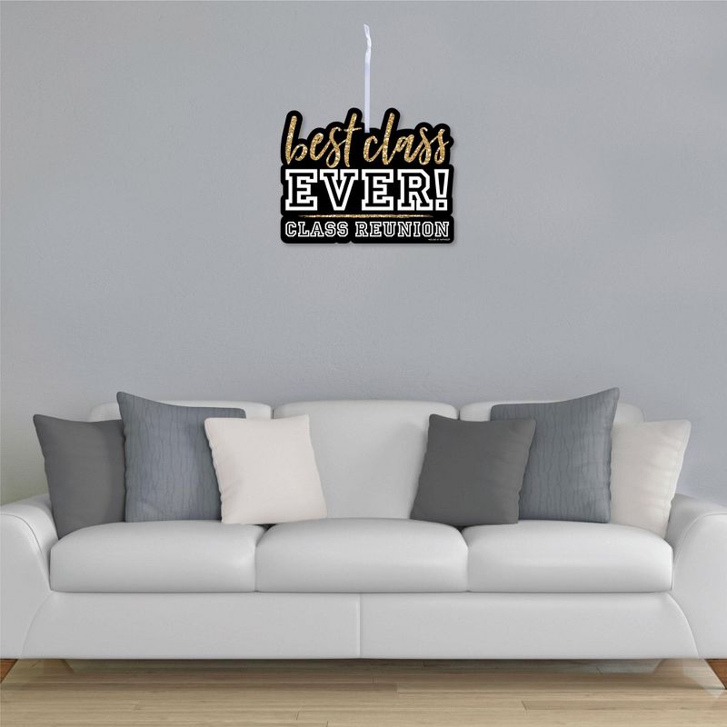 Melrose 18" Black and White "Life Is Short Eat Dessert First" Wall Plaques