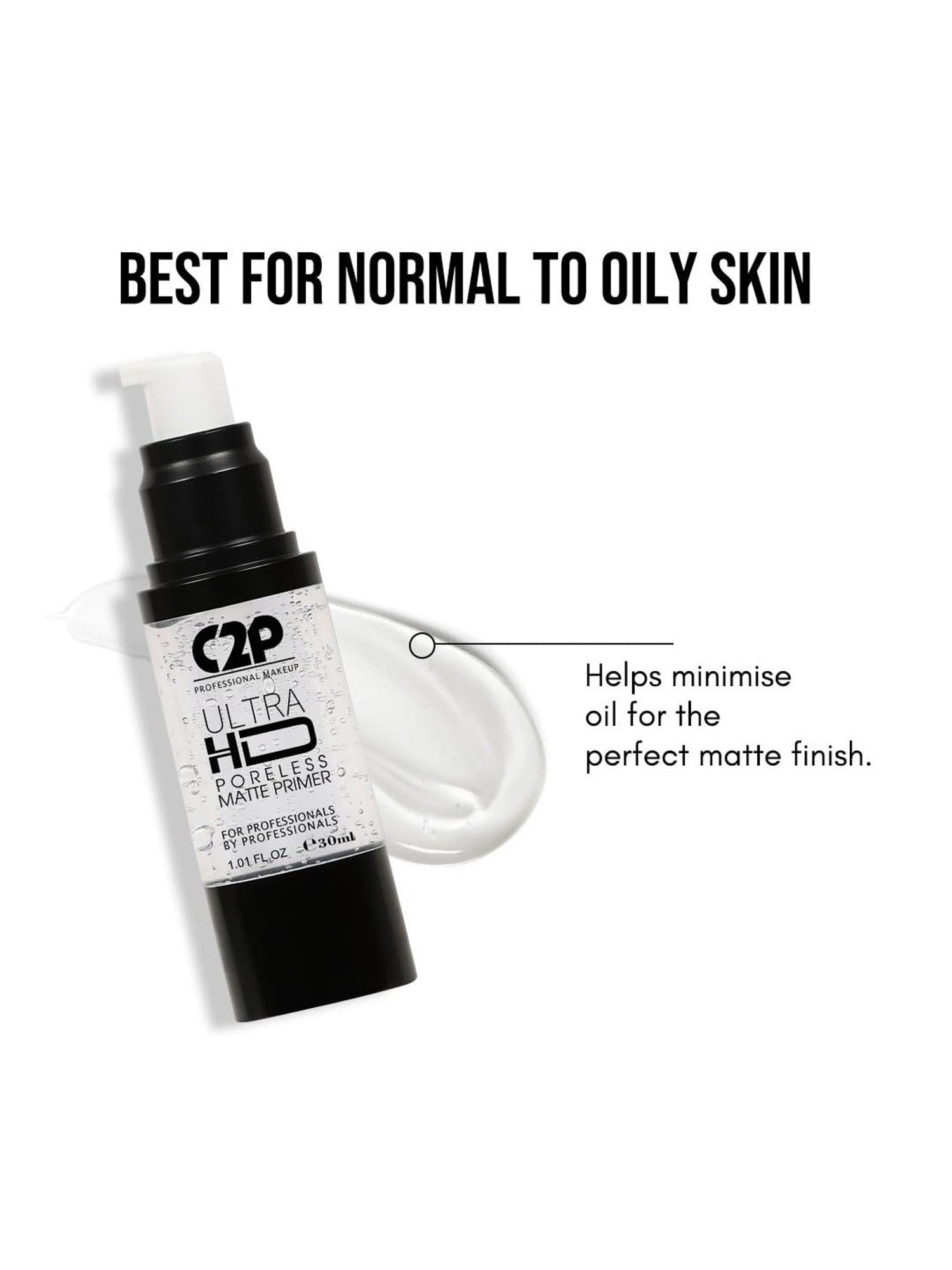 C2P PROFESSIONAL MAKEUP Ultra HD Poreless Matte Primer - 30 ml