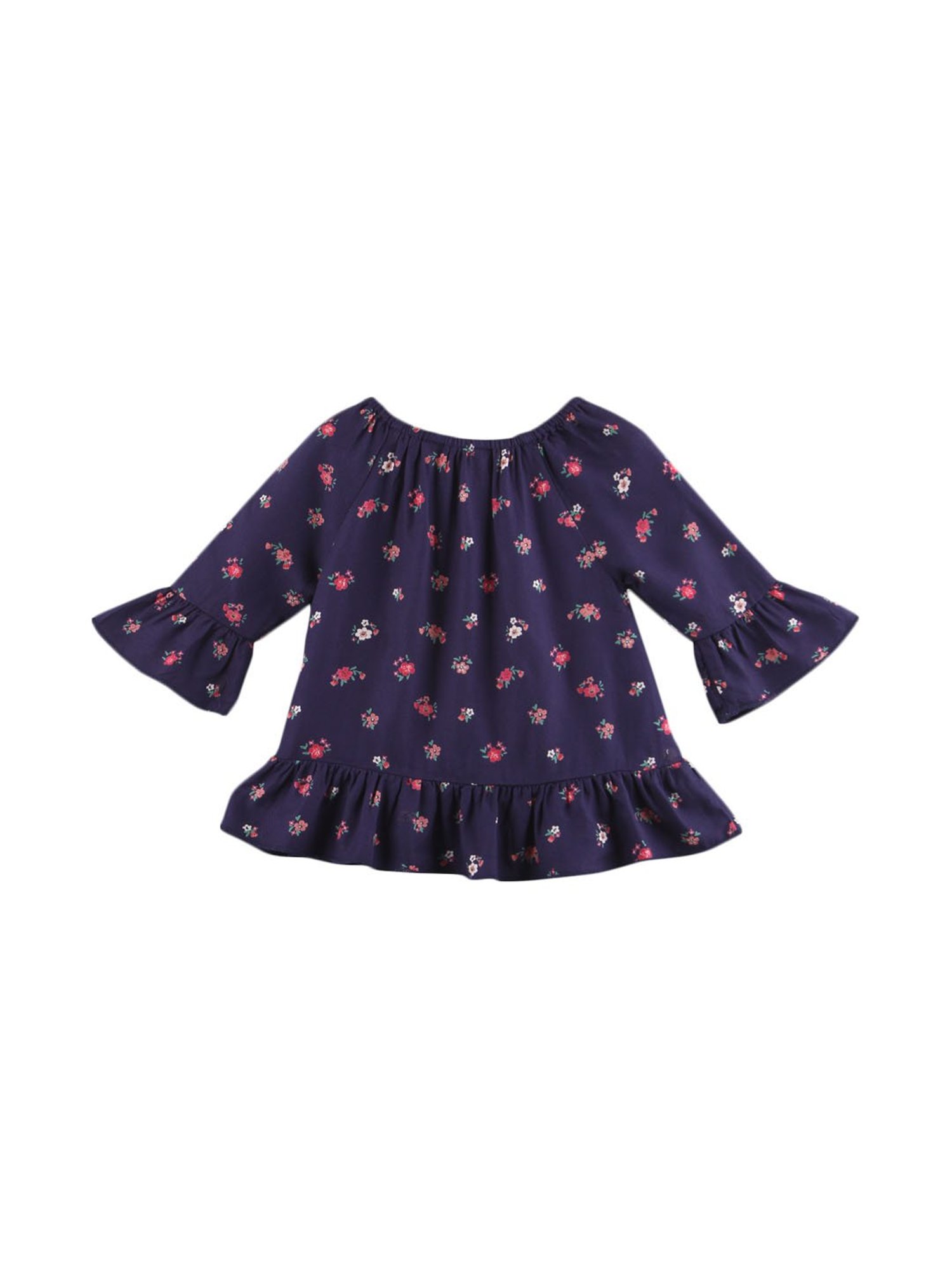 Beebay Kids Navy Printed Top