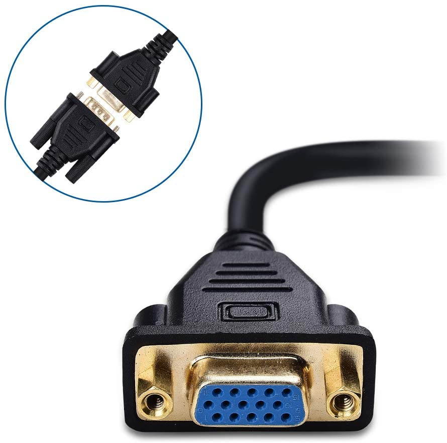 VGA Extension Cable (VGA Cable Male to Female) - 6 Feet