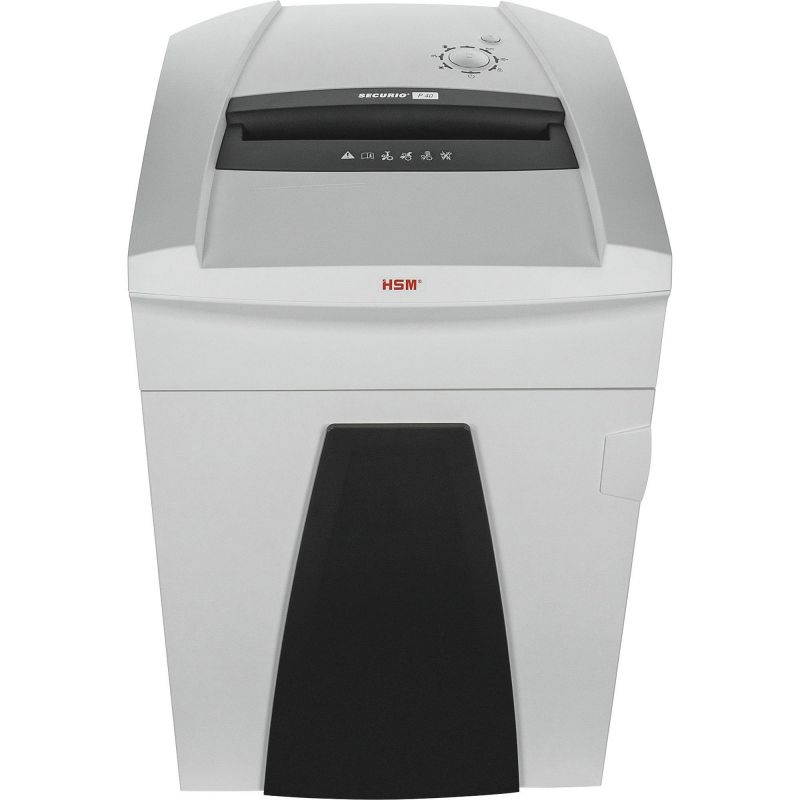 HSM Securio P36c Cross Cut Shredder, 29-31 Sheet Capacity, Security Level P-4, 38.3 Gal. Bin Capacity - HSM1853