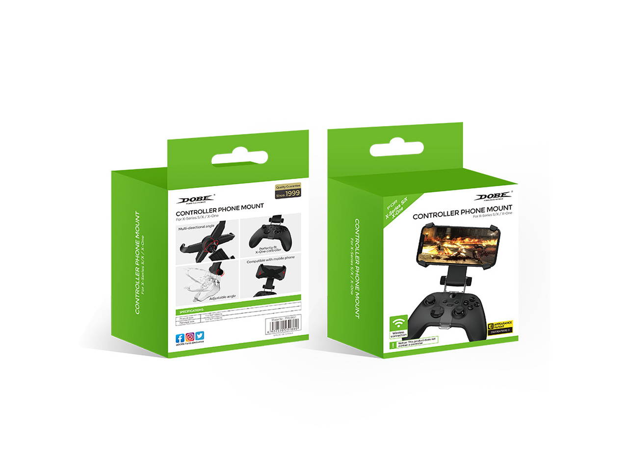 SA XBOXSeries S/X handle clip XBOX S wireless handle holder XBOX X handle mobile phone holder