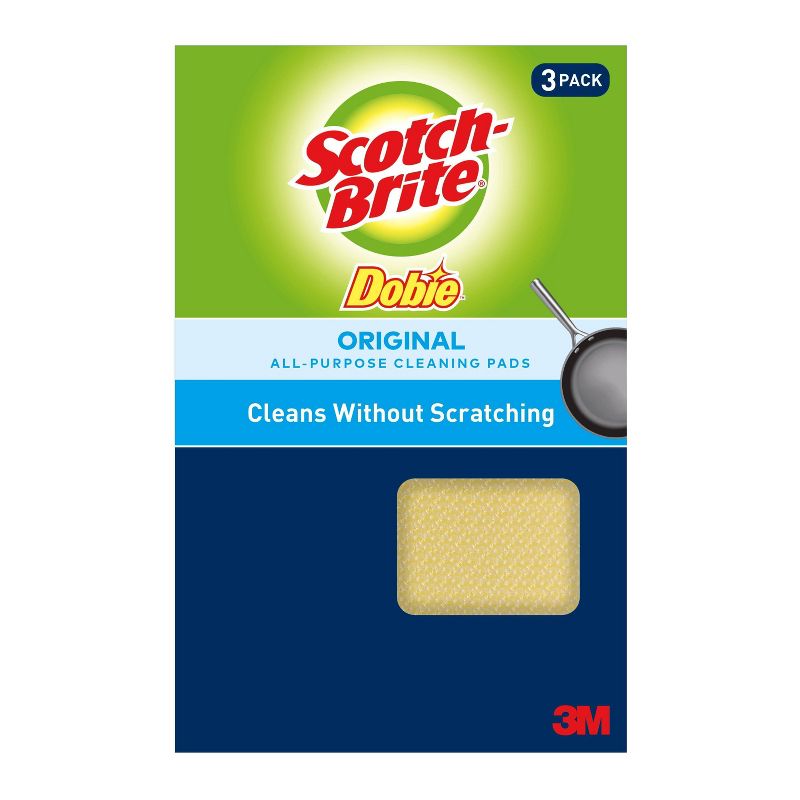 Scotch-Brite Dobie  All Purpose Cleaning Pad - 3pk