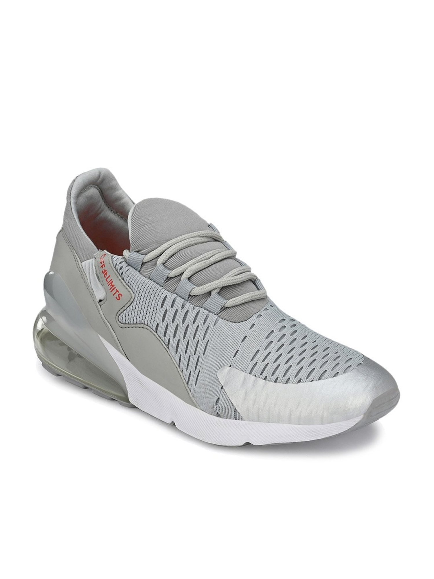 OFF LIMITS Men's Light Grey Running Shoes